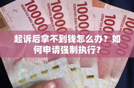 武汉起诉后拿不到钱怎么办？如何申请强制执行？