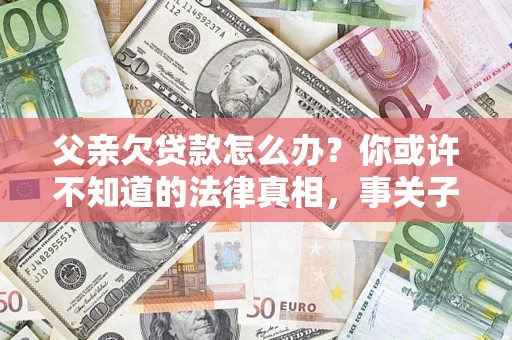 武汉父亲欠贷款怎么办？你或许不知道的法律真相，事关子女未来