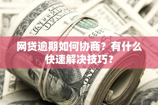 武汉网贷逾期如何协商？有什么快速解决技巧？