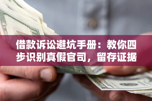武汉借款诉讼避坑手册：教你四步识别真假官司，留存证据不踩雷