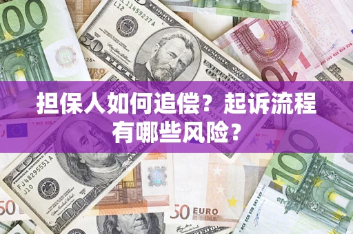 武汉担保人如何追偿？起诉流程有哪些风险？
