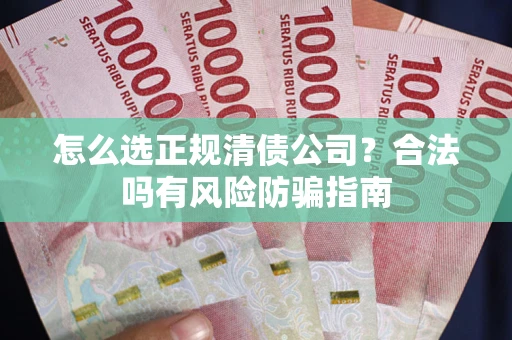 武汉怎么选正规清债公司？合法吗有风险防骗指南
